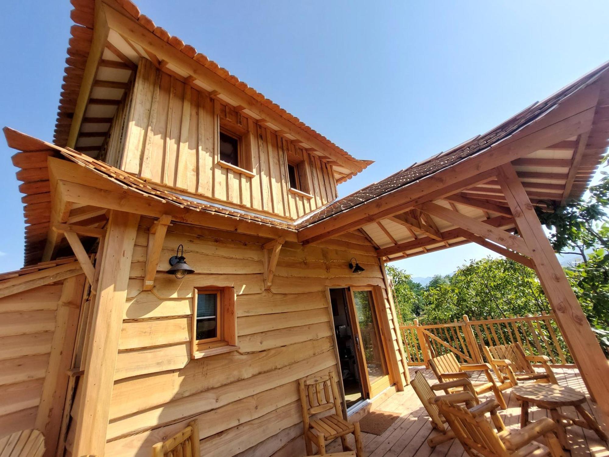 Roulottes Au Pied Du Vercors Saint-Jean-en-Royans Exterior photo